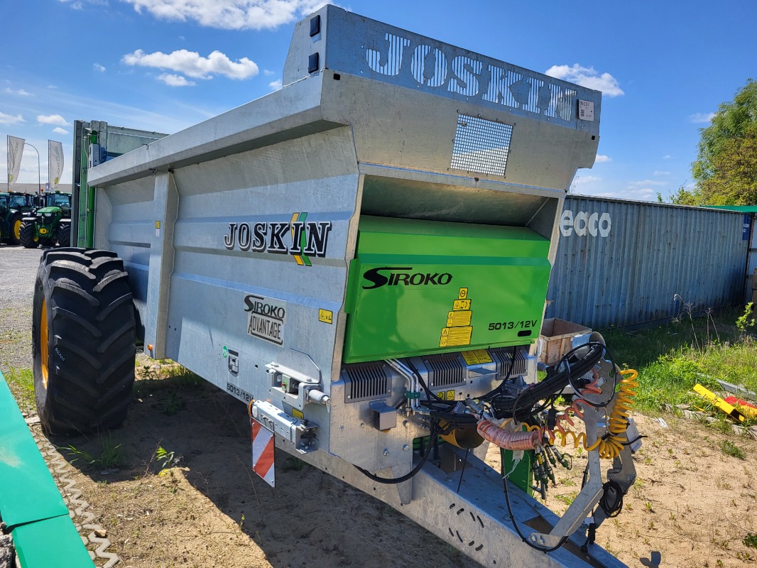 Joskin SIROKO S5013/12V - Technologia obornika + Technologia obornika - Rozrzutnik obornika