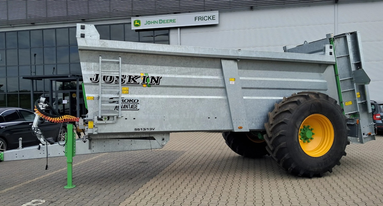 Joskin SIROKO S5513/13V - Technologia obornika + Technologia obornika - Rozrzutnik obornika