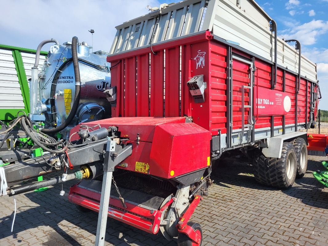 Lely TIGO 60RD - Wagon do załadunku - Przyczepa do kiszonki