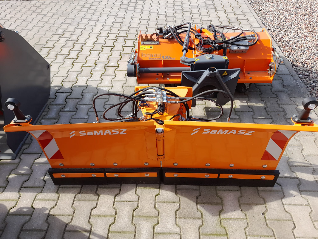SaMASZ CITY 150 BRG - Technika ogrodowa + technika komunalna - Pług śnieżny