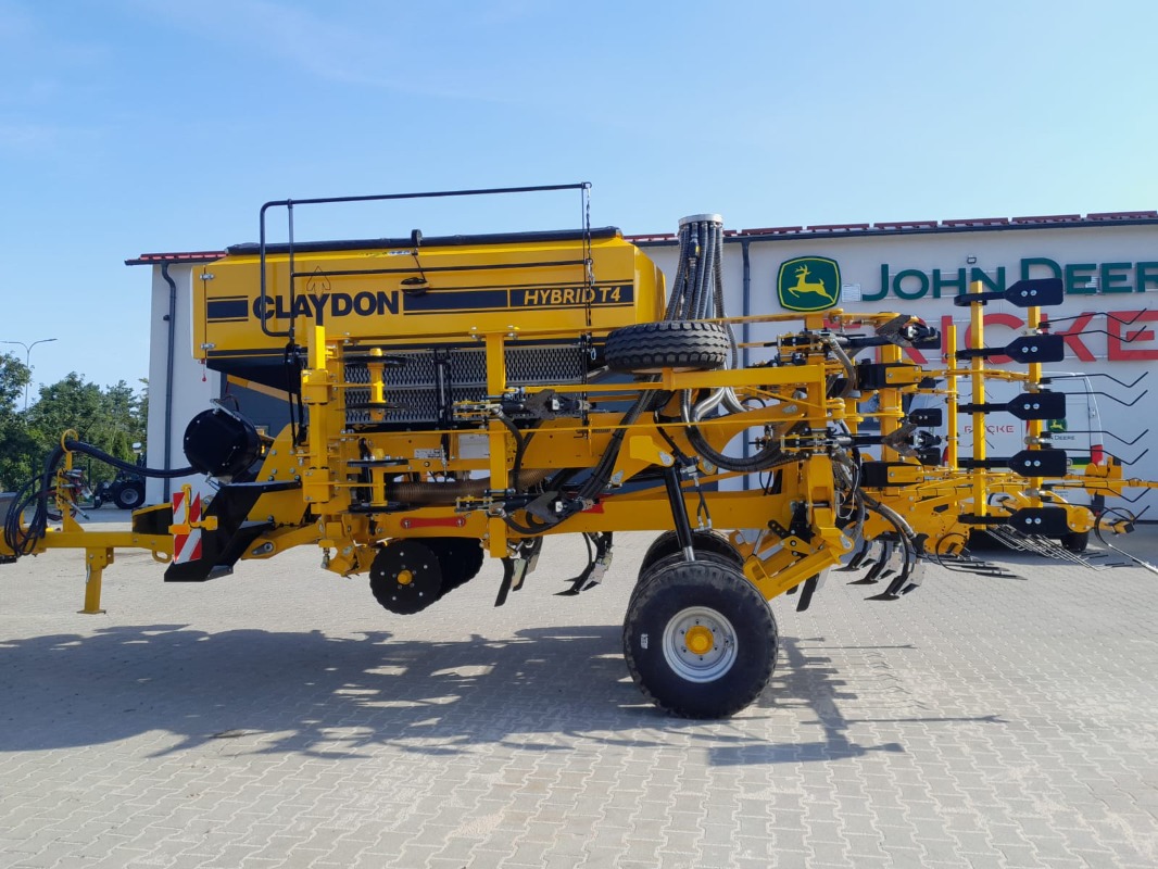 Claydon HYBRID T4 - Technika siewu - Precyzyjny oczyszczacz powietrza